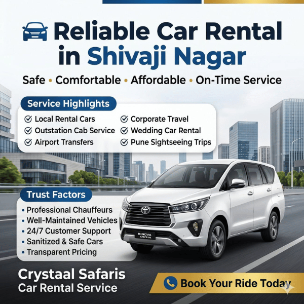 Car Rental in Shivaji Nagar, Car Rental Service in Shivaji Nagar, Outstation Cab Service in Shivaji Nagar,