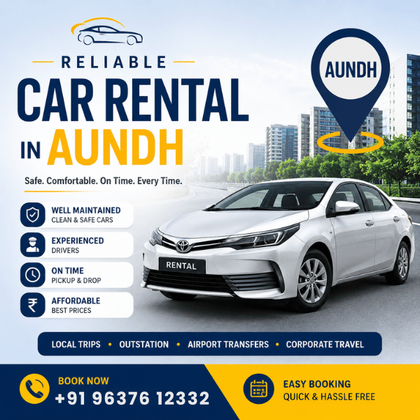 Car Rental in Aundh, Car Rental Service in Aundh, Outstation Cab Service Aundh,